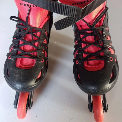 Firefly Roller Skates ILS 300 B like new, size 37-40, black-red