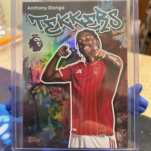 Topps Premier League Anthony Elanga Tekkers #252 Nottingham Forest 2025-26 like new