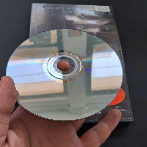 The Purge DVD used, rental edition with Greek subtitles