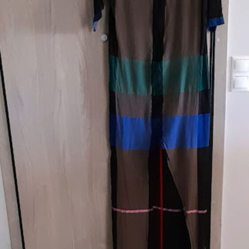 Issey Miyake summer dress size S used, colorful