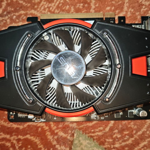 ASUS Radeon HD 7750 graphics card used, 1GB GDDR5