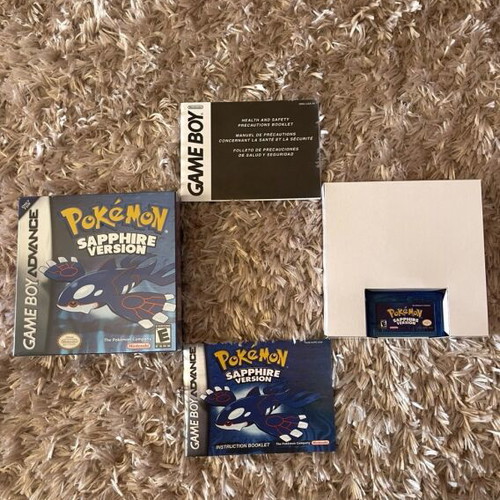 Κασέτες Pokemon σαν καινούργιες, σετ 5 για Game Boy Advance