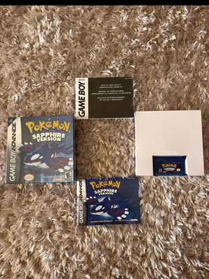 Κασέτες Pokemon σαν καινούργιες, σετ 5 για Game Boy Advance