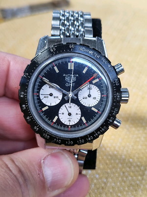 Autavia GMT κουρδιστό ρολόι του 67 σαν καινούργιο