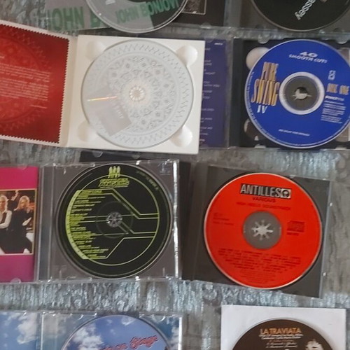 Music CDs used, pack of 8