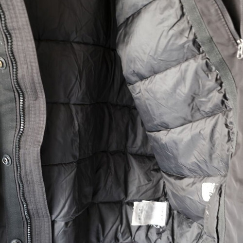 Napapijri hooded bomber jacket XL, black