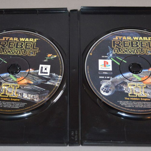 Star Wars Rebel Assault II The Hidden Empire Playstation 1 used