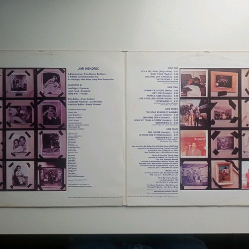 Jimi Hendrix Notion Picture Soundtrack 2LP used, rock