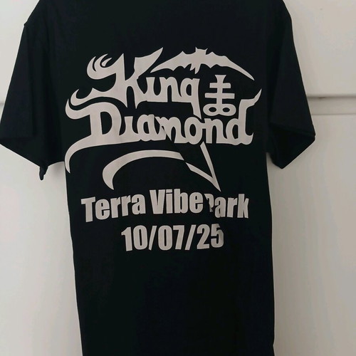 King Diamond T-shirt new, black, size M