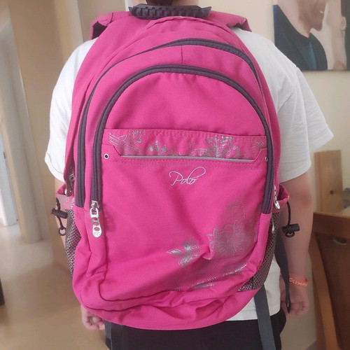 Polo school bag for girls like new with waist strap