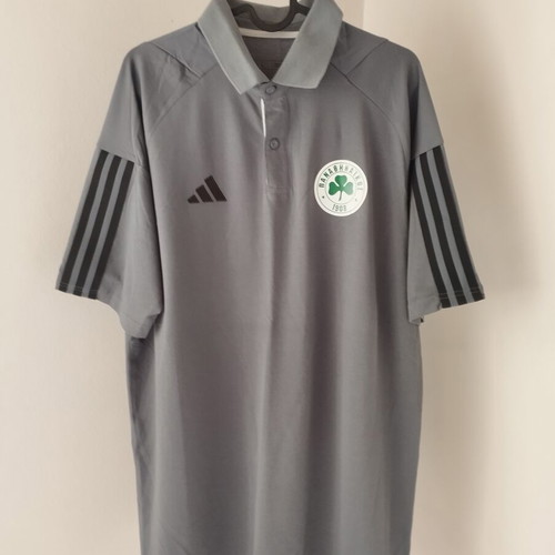 Panathinaikos Polo Shirt adidas new, team issue, size Large
