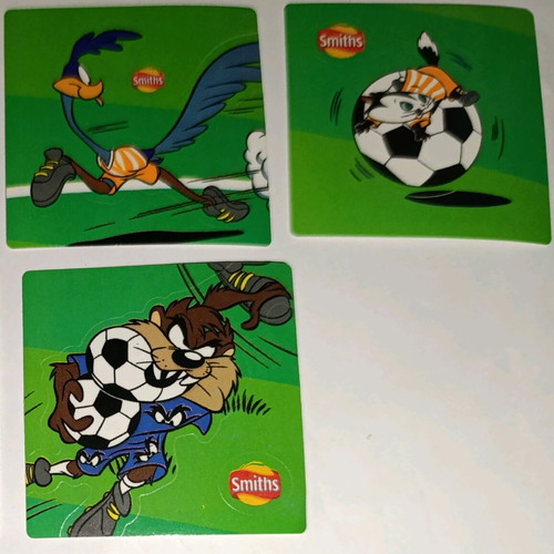 Looney Tunes Loonovia stickers set of 7 like new