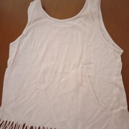 Boho summer top with unicorn and fringes for 6 years old, like new