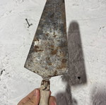 Large old trowel