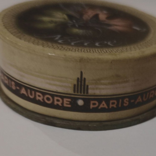 Paper round blush box NOLICE, PARIS - AURORE used, coral color
