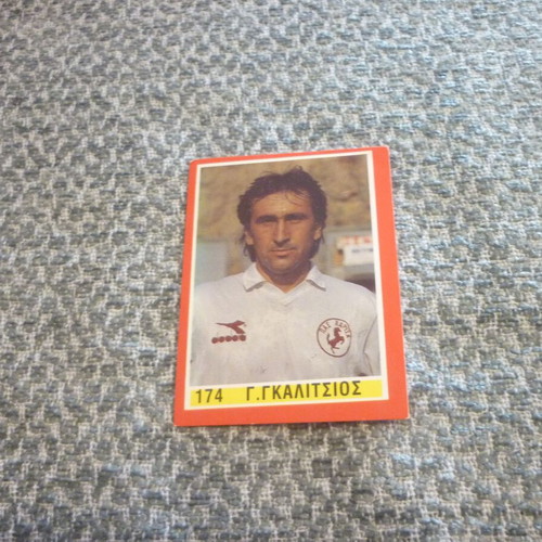 Galitsios Larisa AEL sticker Greek Football 1993 Carousel new
