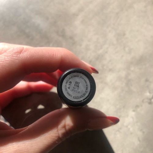 Mac lipstick 603 Diva slightly used