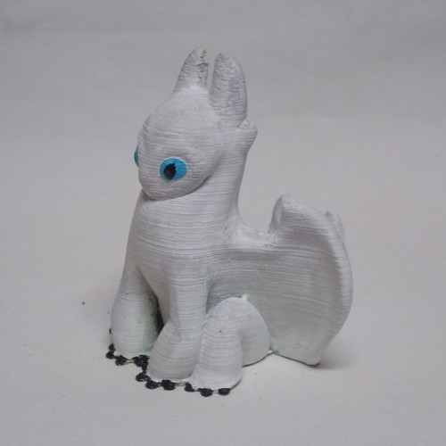 How to Train Your Dragon set white and black dragon new