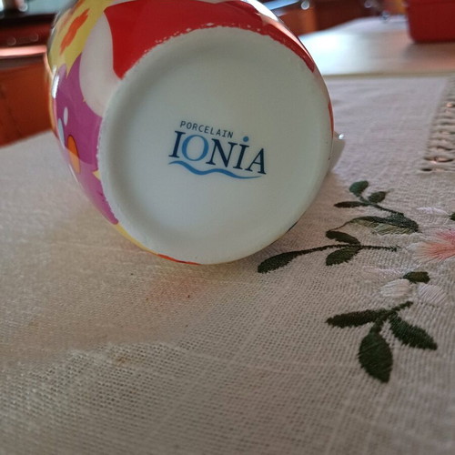 Mug new from excellent IONIA porcelain