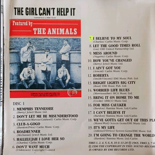 2 Albums Erick Burdon and Animals like new