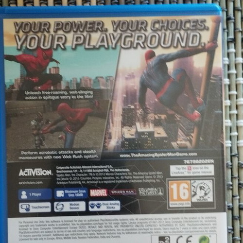 Amazing Spider-Man PS Vita game
