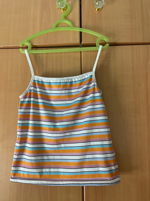 Colorful striped top like new, size XS
