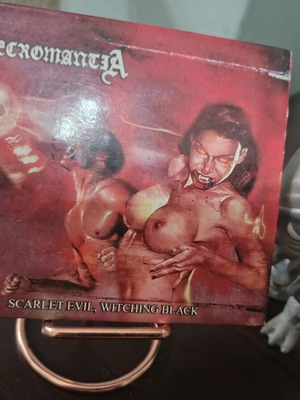 Necromantia Scarlet Evil, Witching Black CD 2005 Black Lotus Records
