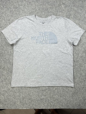 The North Face Gray Tonal Logo T-Shirt Women XL like new