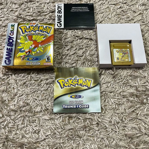 Κασέτα Πόκεμον Gold σαν καινούργια για Game Boy Color με κουτί και manuals