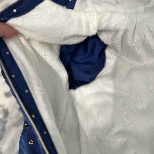 Tex Baby 18-Month Overall Exit Suit new, dark blue with gold details