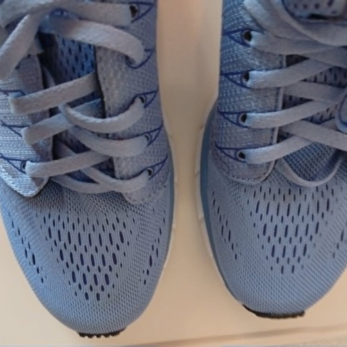 Women's summer athletic shoes like new, size 38, blue