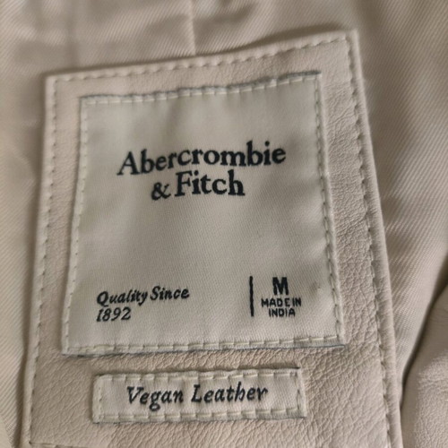 Abercrombie short cream jacket like new