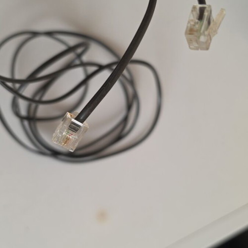 Telephone cable used
