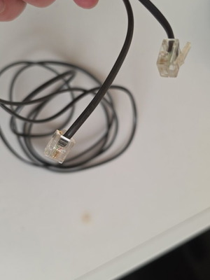 Telephone cable used