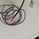 Telephone cable used