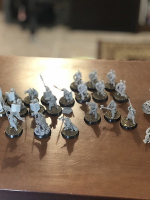 Στρατός νάνων Iron Hills για Middle Earth strategy battle game σαν καινούργιο