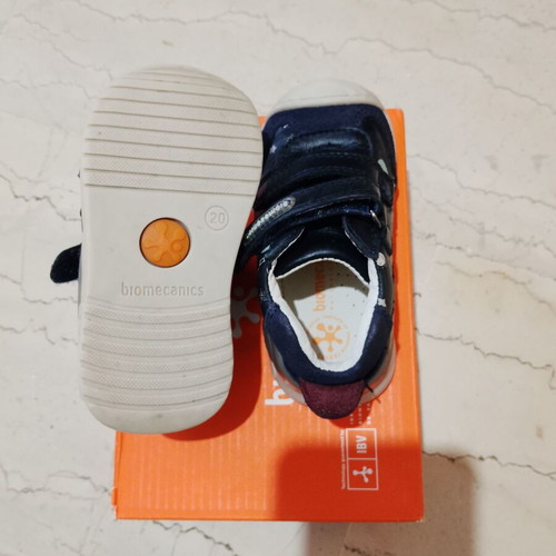 Biomecanics Baby Boots No.20 Like New, Blue Space Design