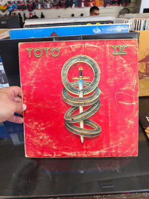 Toto IV vinyl record used