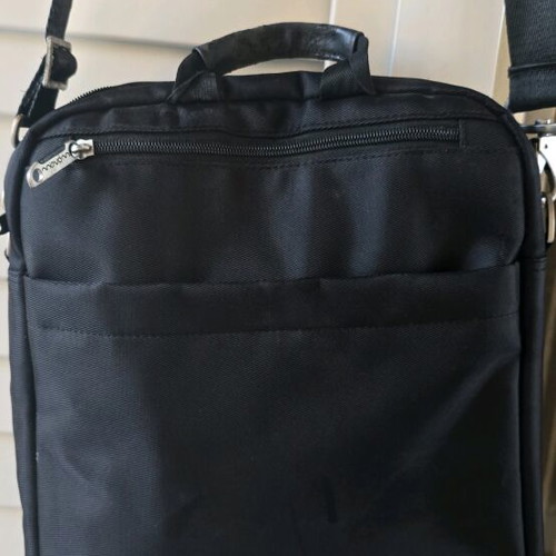 Joummabag crossbody men's shoulder bag used, black