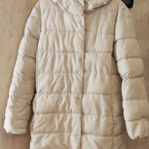 White warm winter coat like new