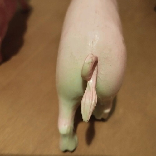 Pig miniature used, hard plastic