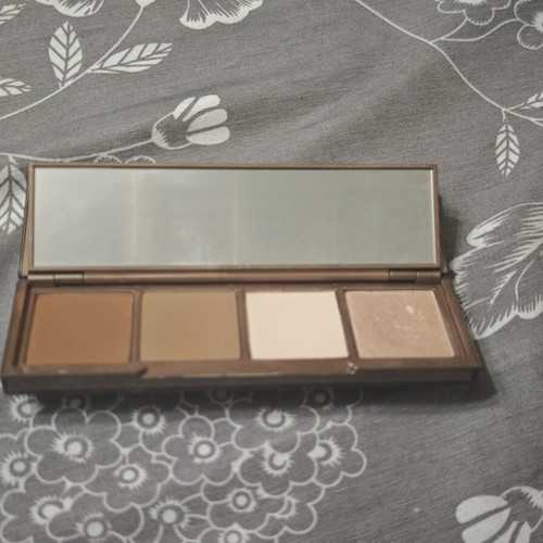 Urban Decay Shapeshifter Face Palette used, contour and concealer shades