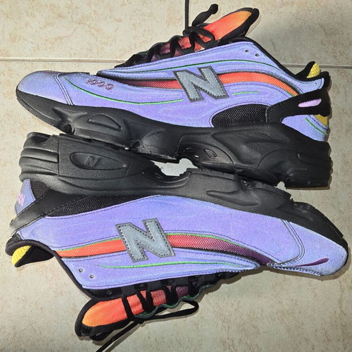 New Balance 1000 men's colorful running shoes, size 44.5