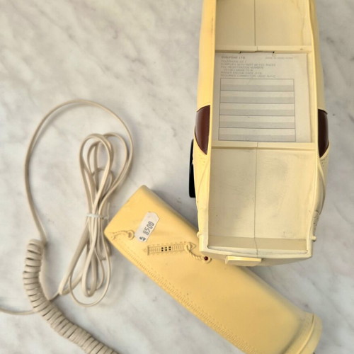 Vintage Golf Bag Telephone used, retro 1980s novelty phone