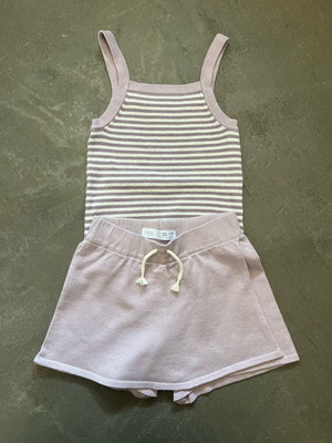 Zara wool girls' set like new, purple, size 4-5