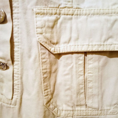 Sogo denim dress Small beige like new with gift bracelet