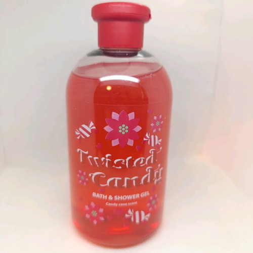 Twisted Caramel shower gel new with candy cane scent