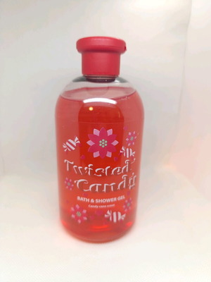 Twisted Caramel shower gel new with candy cane scent