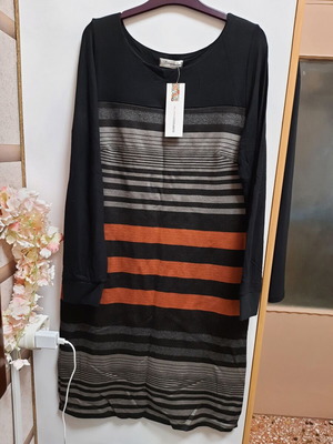 Derpouli elastic dress new from thick knitted fabric