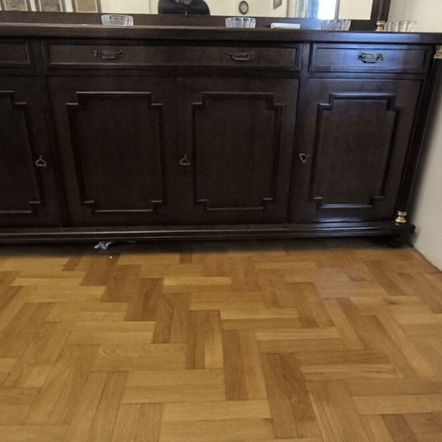 Buffet with mirror like new, made in 1970